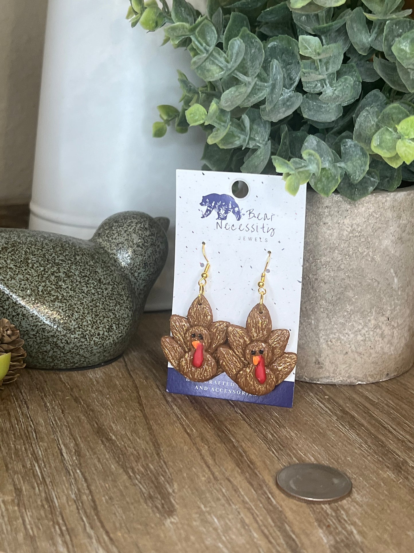 Medium Turkey Earrings