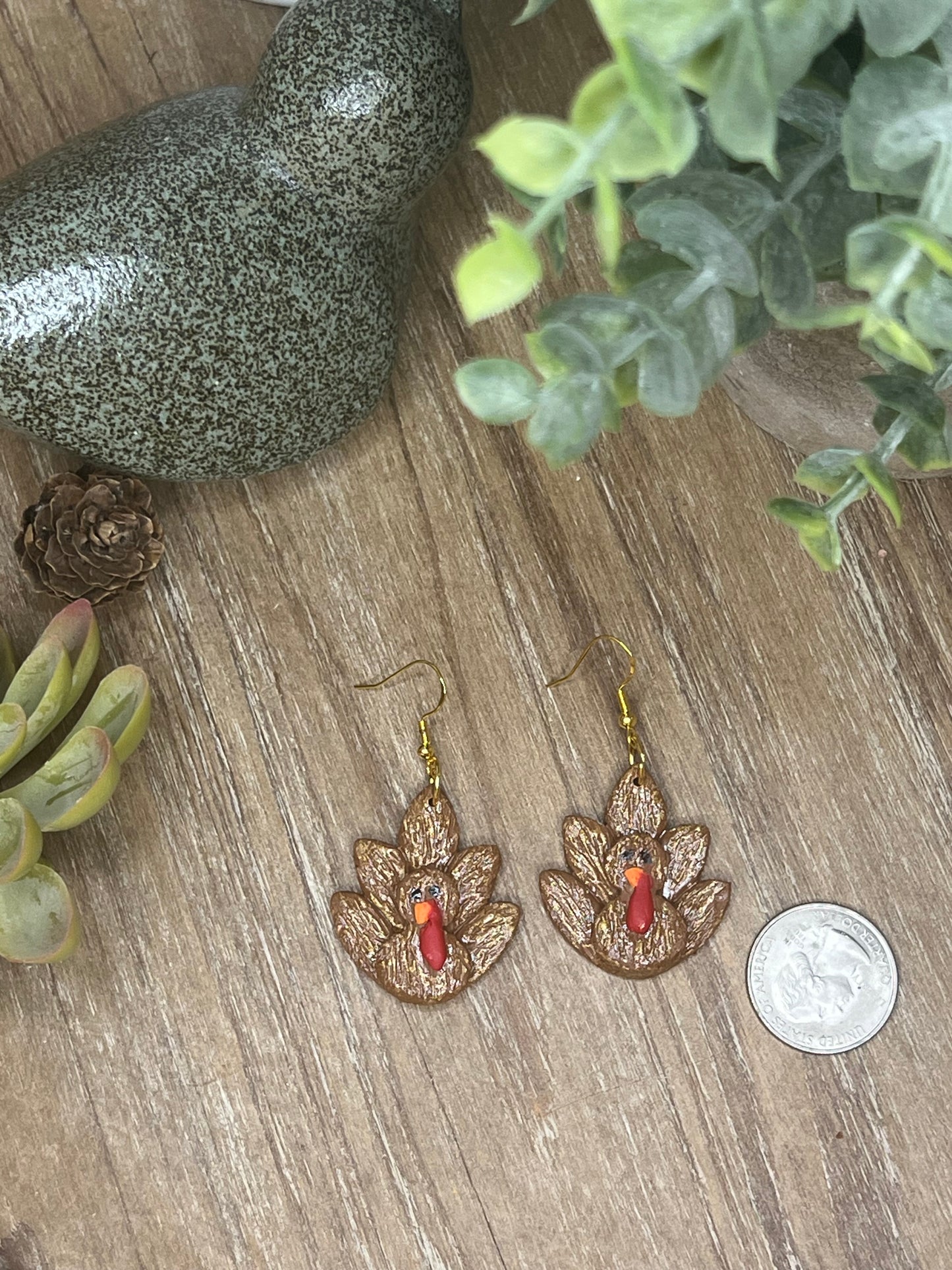 Medium Turkey Earrings