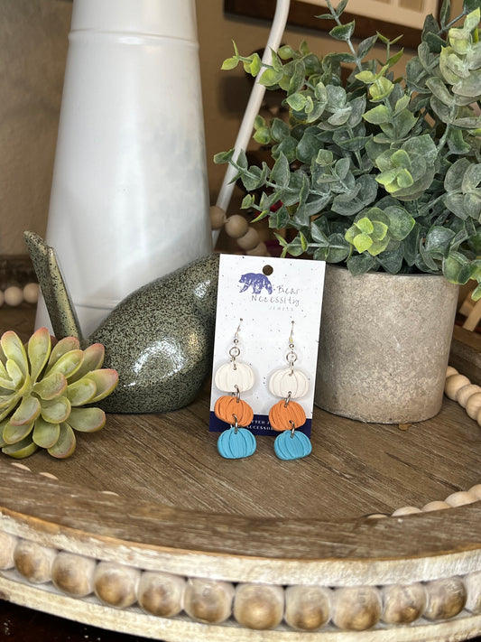 Pumpkin Trio Earrings