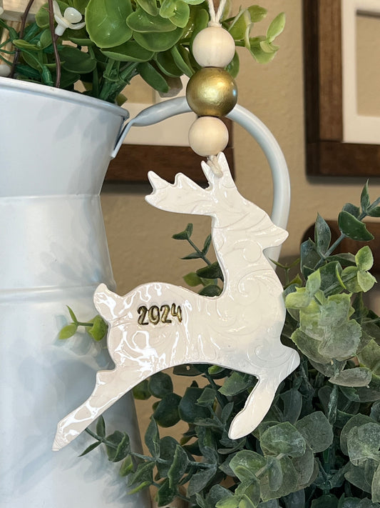 Reindeer 2024 Ornament