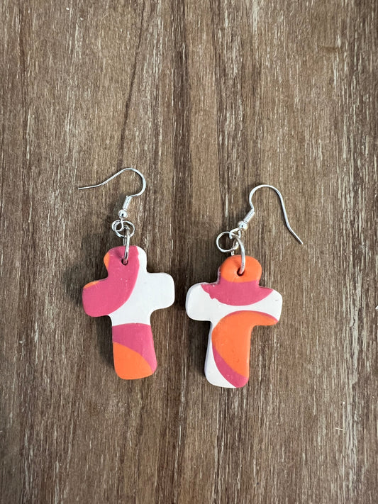 Abstract Dangle Earrings