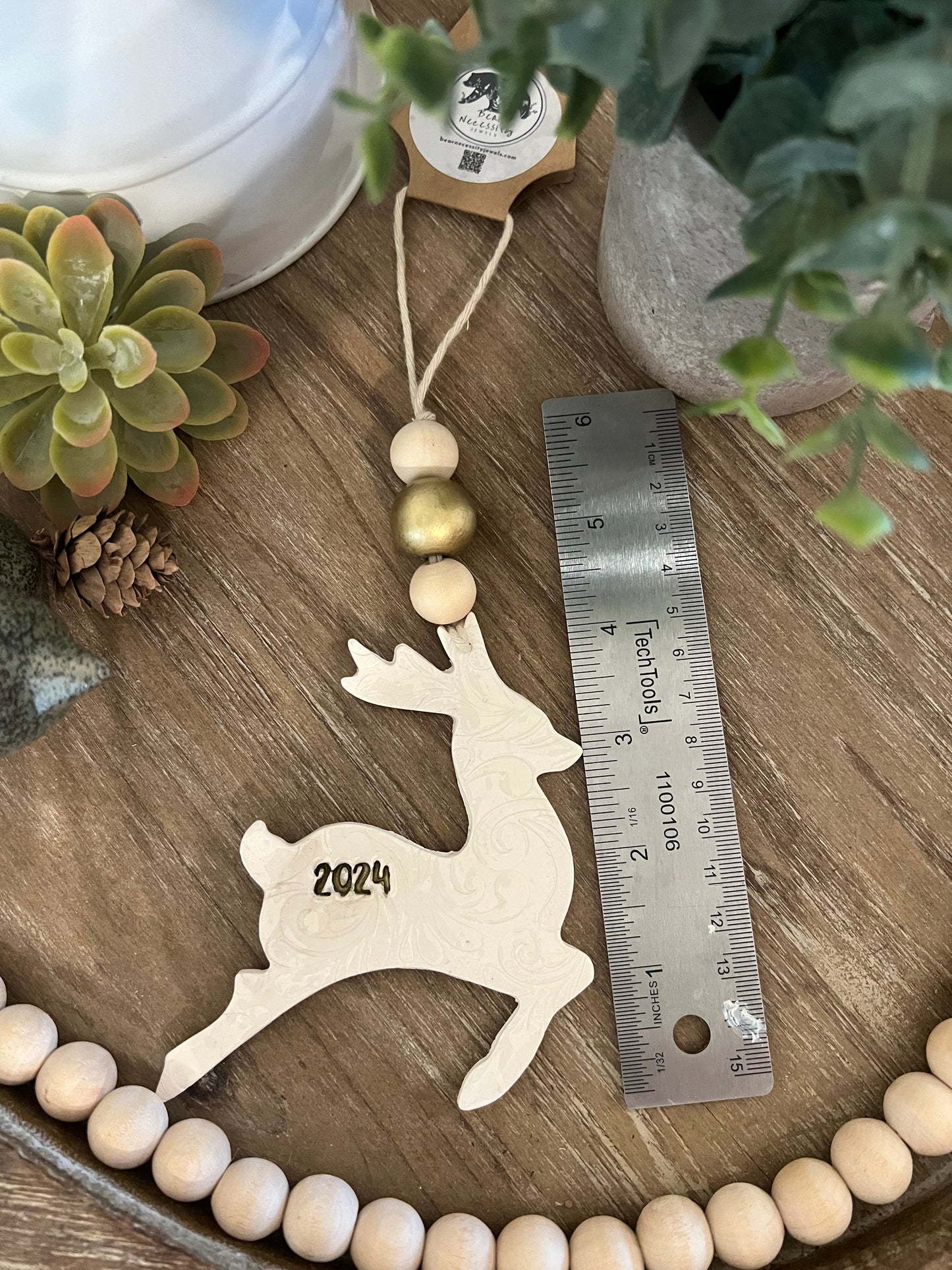 Reindeer 2024 Ornament